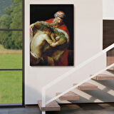 Savurgan Oğulun Dönüşü Dekoratif Kanvas Tablo, Duvar Dekoru 6475