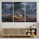 İsa Mesih Jesus Christ Dekoratif Kanvas Tablo, Duvar Dekoru 6540