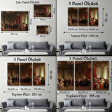 Danışma Meclisi Huzuruna Çıkan Benjamin Franklin Dekoratif Kanvas Tablo, Duvar Dekoru 6542