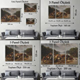 Marion Peedee'yi Geçiyor Eseri Tylee Ranney Dekoratif Kanvas Tablo, Duvar Dekoru 6544