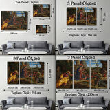 Çobanların Hayranlığı Eseri Andrea Mantegna Dekoratif Kanvas Tablo, Duvar Dekoru 6590