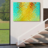 Renklerin Ahengi Sürreal Dekoratif Kanvas Tablo, Duvar Dekoru 6636