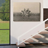 Dans Eden Kadınlar Frederick Boissonnas Dekoratif Kanvas Tablo, Duvar Dekoru 6656