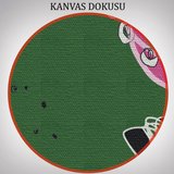 Sürreal Şekiller Temalı 3'lü Set Dekoratif Kanvas Tablo, Duvar Dekoru EP115