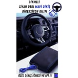 Fiat Siena Uyumlu Dikişli Vites Körüğü ve Direksiyon Kılıfı 2'li Set
