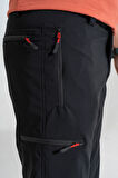 Erkek Siyah 4 Cepli Nefes Alan Likralı Yazlık Outdoor Pantolon