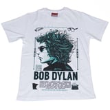 Bob Dylan Tişört Beyaz