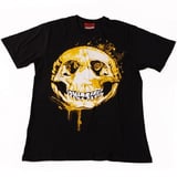 Golden Skull Tişört Siyah