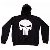 The Punisher Kapüşonlu Sweatshirt Hoodie Siyah
