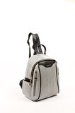 Silver  Polo Siyah Beyaz - Siyah NV906 Kadın Sırt Çantası