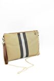 Silver  Polo Bej - Taba NV1034 Kadın Portföy  Clutch