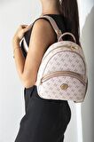 Silver  Polo Pembe - Somon NV945 Kadın Sırt Çantası