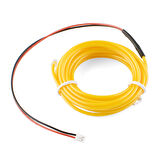 EL Wire Neon İp Led - Sarı (3m) Standart