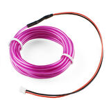 EL Wire Neon İp Led - Mor (3m) Standart
