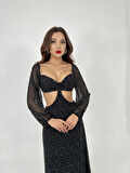 SUPPLİERBY 6850 ELBİSE-SİYAH