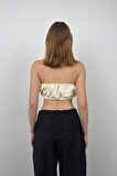 SUPPLİERBY Lastik Detay Straplez Crop