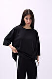 SUPPLİERBY Bisiklet Yaka Oversize T-Shirt