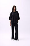 SUPPLİERBY Bisiklet Yaka Oversize T-Shirt