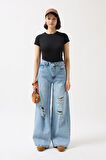 SUPPLİERBY Likralı Basic T-Shirt