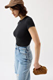 SUPPLİERBY Likralı Basic T-Shirt