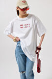 SUPPLİERBY Kabartma Baskılı T-Shirt