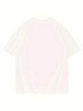 SUPPLİERBY Thousand Baskılı Oversize Bisiklet Yaka T-shirt - Beyaz
