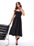 SUPPLİERBY 7313 ELBİSE-SİYAH