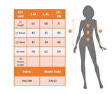 SUPPLİERBY Kadın Kısa Kollu Kollar şerit Detay V Yaka Viskon Bluz