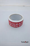 Dikkat Kırılır Yazılı Koli Bandı 45mm X 100m (1 Adet) - Hassas Ürünler İçin Güvenlik ve Uyarı Bandı