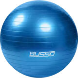 BUSSO 65 cm MAVİ PiLATES TOPU