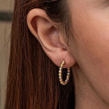 Supertrend Gümüş Dorika Kadın Küpe