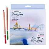 Supertrend White Nights Aquarell Sulu Boya Kalemi Seti 48 Renk