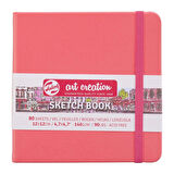 Supertrend Art Creation Sketchbook Sert Kapak Eskiz Çizim Defteri 140 gr. 12x12 cm. 80 yp. CORAL
