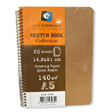 Supertrend Sketchbook Sert Supertrendt Kapak Spiralli Eskiz Çizim Defteri 140 gr. A5 50 yp.