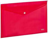 Supertrend Çıtçıtlı Dosya A4 ŞEFFAF KIRMIZI