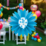 Bir Yaş Temalı Yelpaze Süs