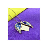 Supertrend Gümüş Rose Kalpli İsimli Kadın Kolye