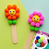 Büyük Boy Yuvarlak Ponpon