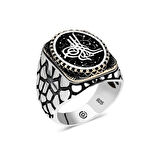 Supertrend Gümüş Tuğra Oval Erkek Yüzük