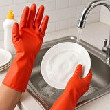 Supertrend Temizlik Eldiveni Kırmızı M 1 Çift