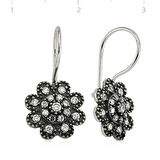 Supertrend Gümüş Sallantılı Çiçek Küpe