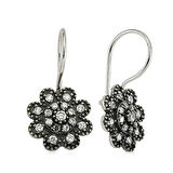 Supertrend Gümüş Sallantılı Çiçek Küpe