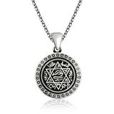 Supertrend Gümüş Süleyman Mührü Kolye