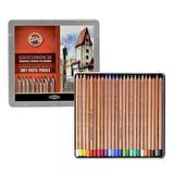 Supertrend Gioconda Soft Pastel Boya Kalemi Seti 24 Renk Metal Kutu