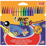 Supertrend Plastidecor Silinebilir Pastel Boya 18 Renk Karton Kutu (8297714)