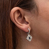 Supertrend Gümüş Zirkon Taşlı Kadın Küpe