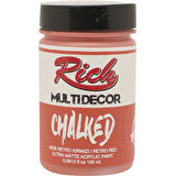 Supertrend Multi Decor Chalked Akrilik Boya 100 cc. 4528 RETRO KIRMIZI