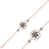 Supertrend Gümüş Rose Yaşam Çiçeği Kadın Bileklik