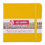 Supertrend Art Creation Sketchbook Sert Kapak Eskiz Çizim Defteri 140 gr. 12x12 cm. 80 yp. PASTEL SARI