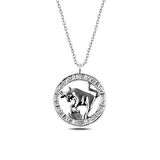 Supertrend ​gümüş Boğa Burcu Kolye